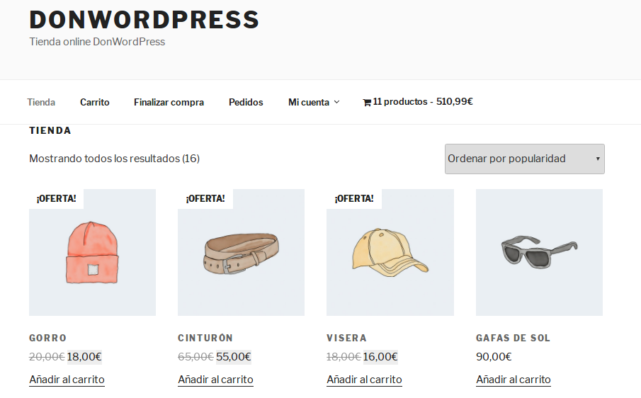 WooCommerce Menu Cart