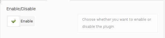 Enable/Disable